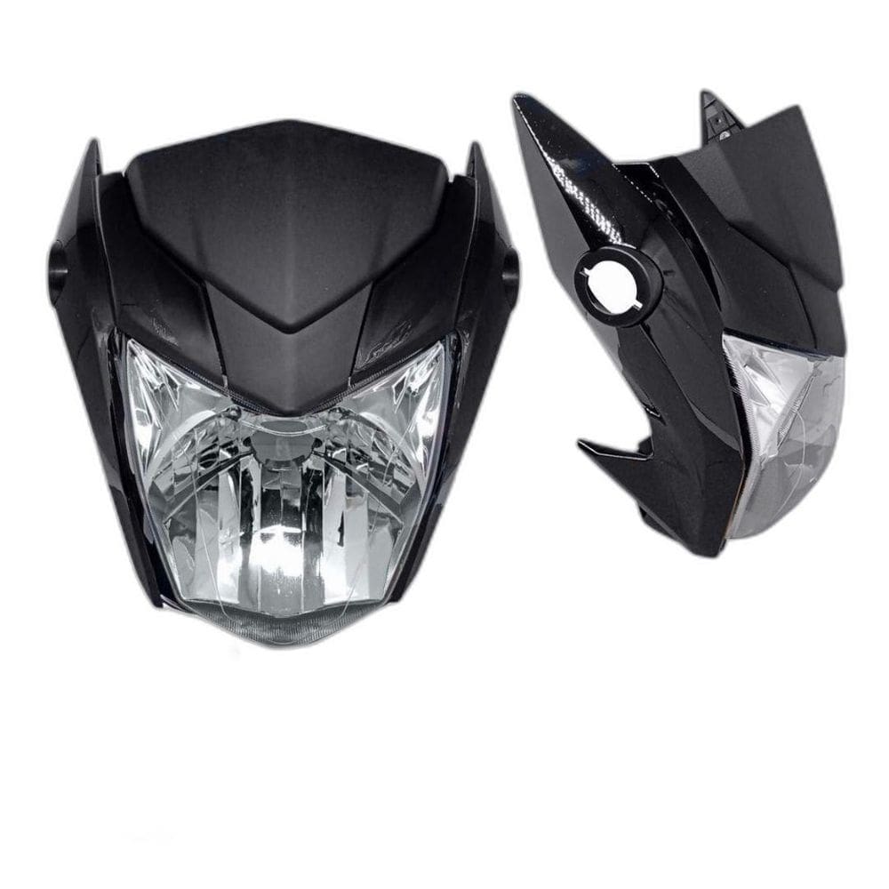 Kit Carenagem De Farol Titan 160 16 17 18 Preto