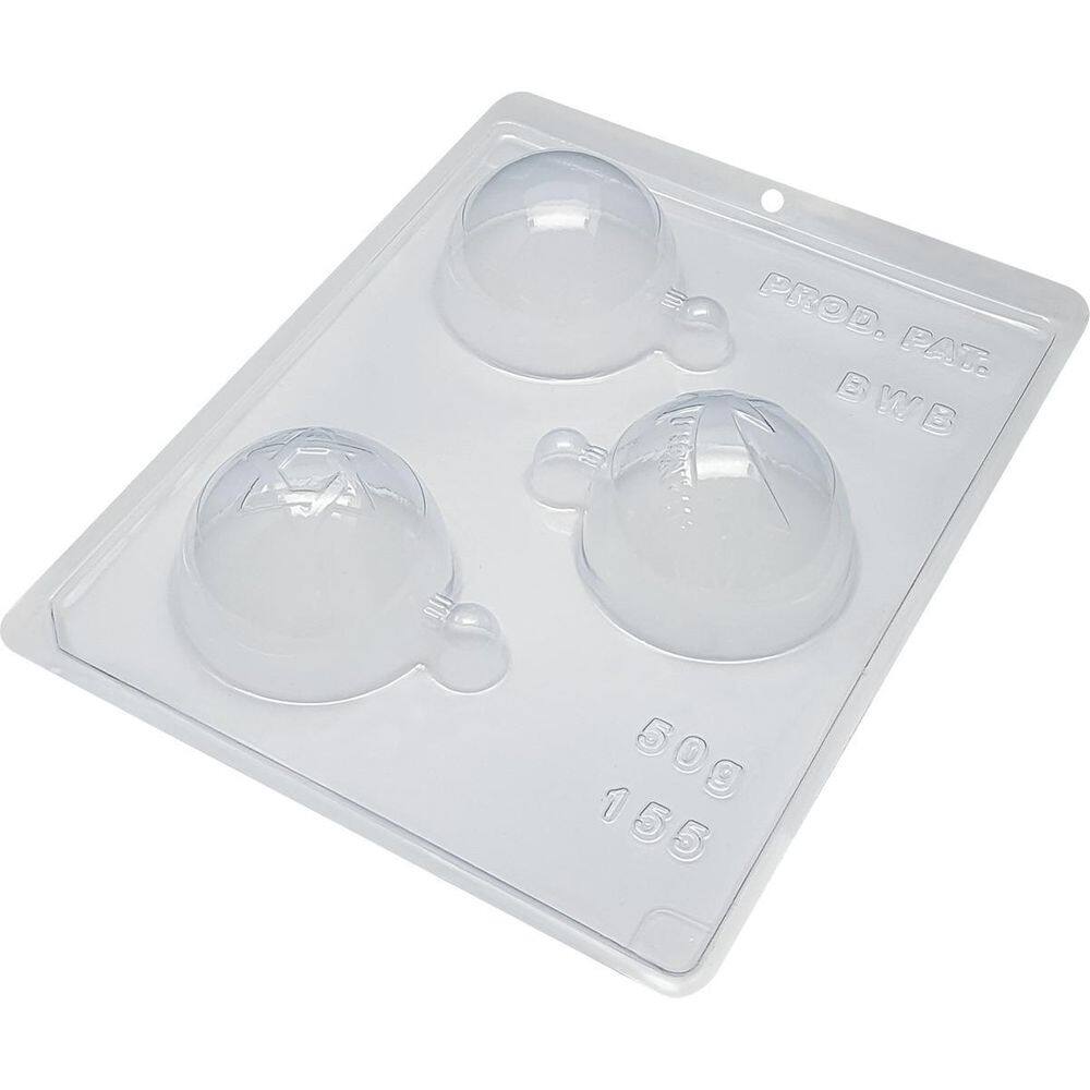 1 Forma Bwb Bolas De Natal De Silicone 3 Partes
