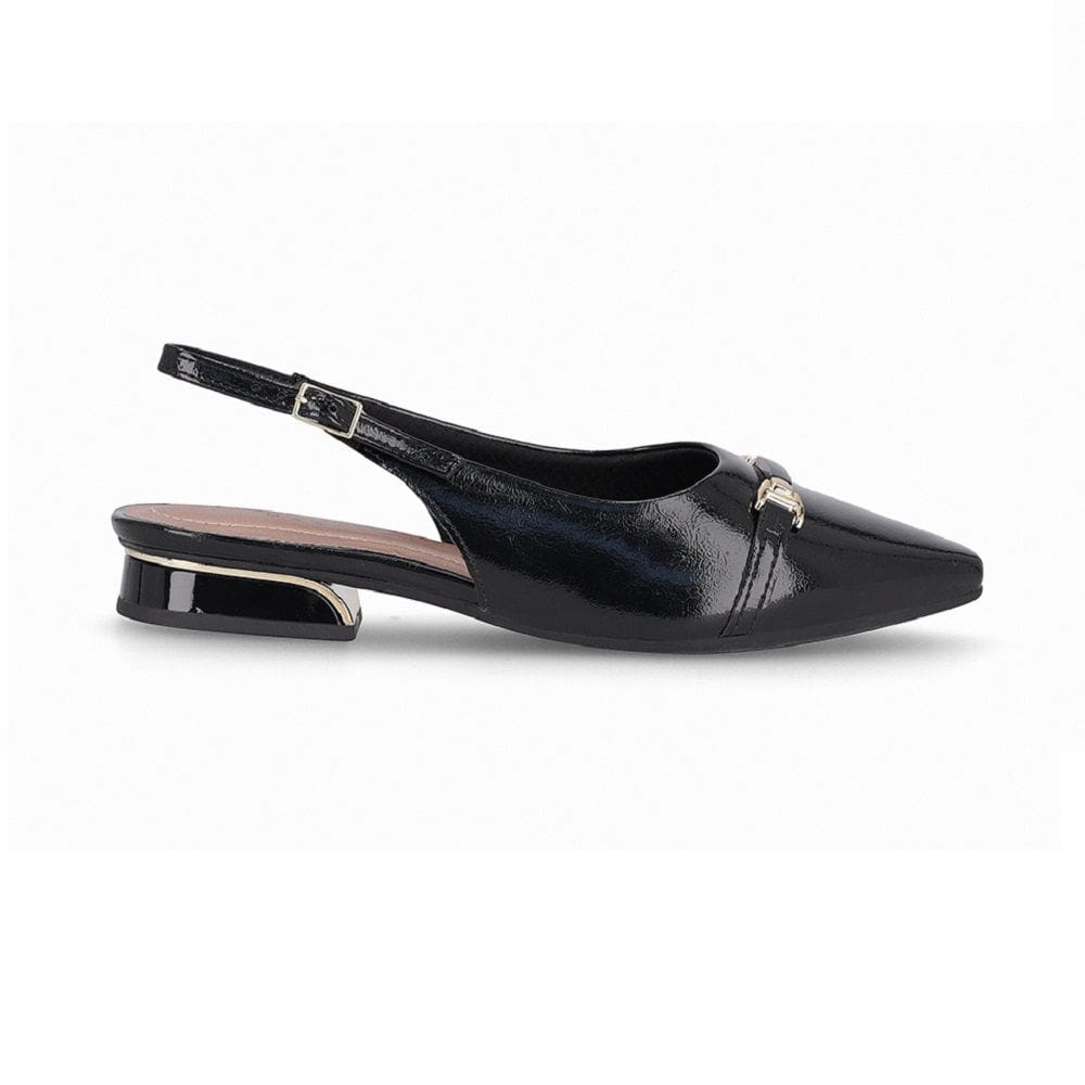 Sapato Sling Back Piccadilly 279040 Feminino - Preto