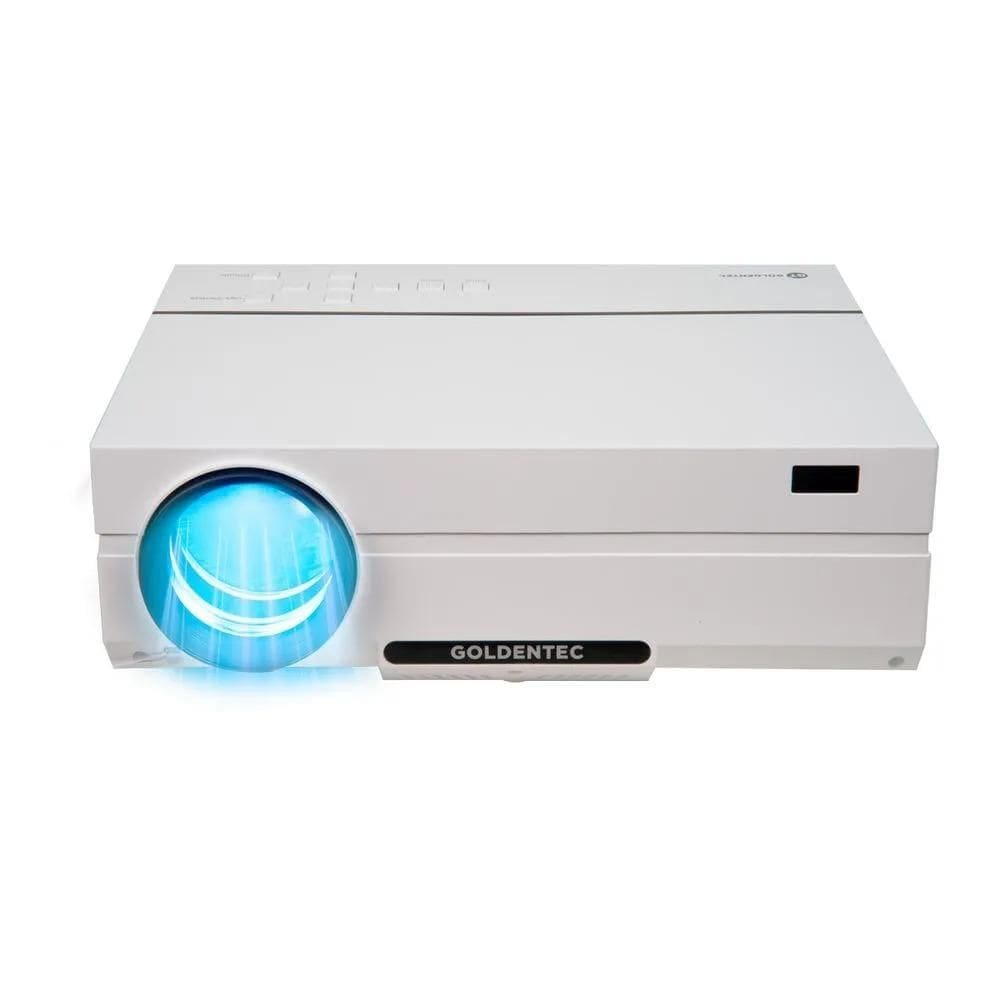 Projetor Gt 3500 Lumens Full Hd C/ Hdmi Branco - Goldentec