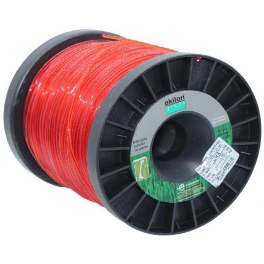 Rolo Fio Nylon Para Roçadeira Linha Cortar Grama 2,4Mm 194M