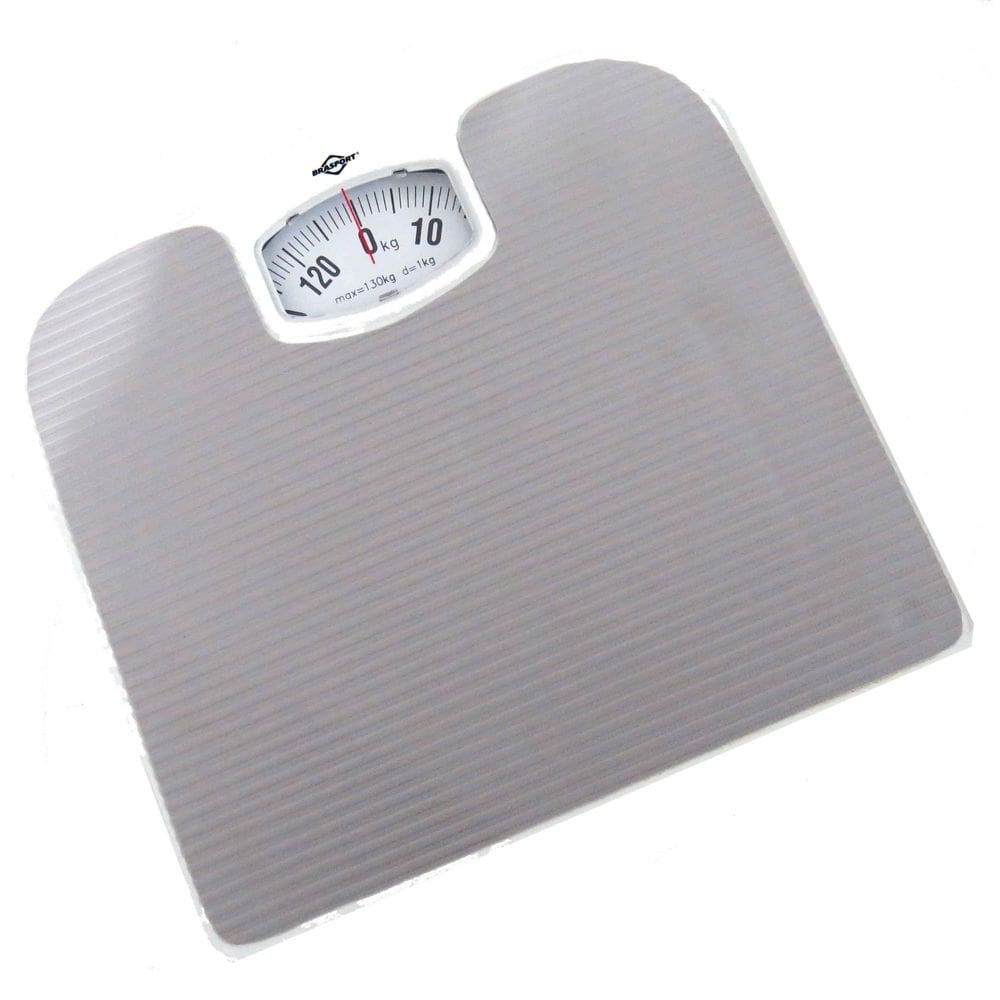 Balança Mecânica Banheiro 130kg Aço Antiderrapante