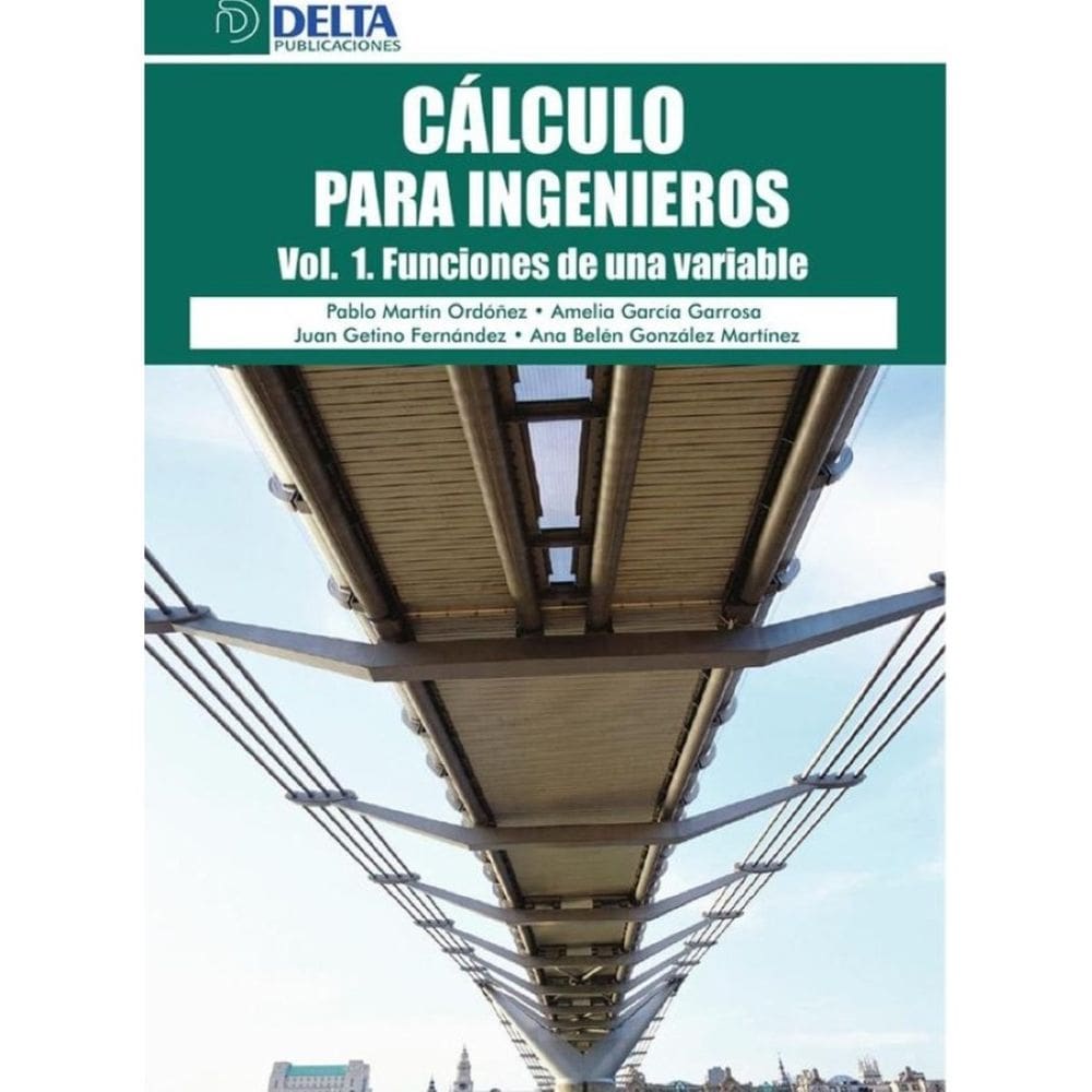 CALCULO PARA INGENIEROS. VOL. 1. Cálculo de una variable - Espanhol