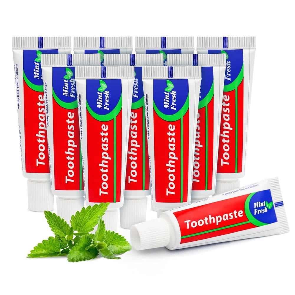 Pasta de dente SEquipo Travel Size 25g Mint, pacote com 30 unidades individuais