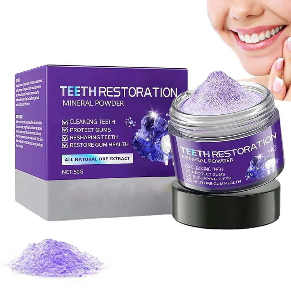 Pó dental mineral para restauração de dentes LuusMM