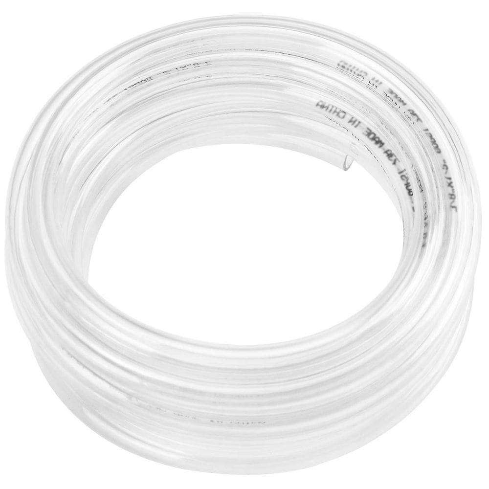 Tubo de vinil Eastrans Clear PVC 3/8\" ID 50 pés de comprimento
