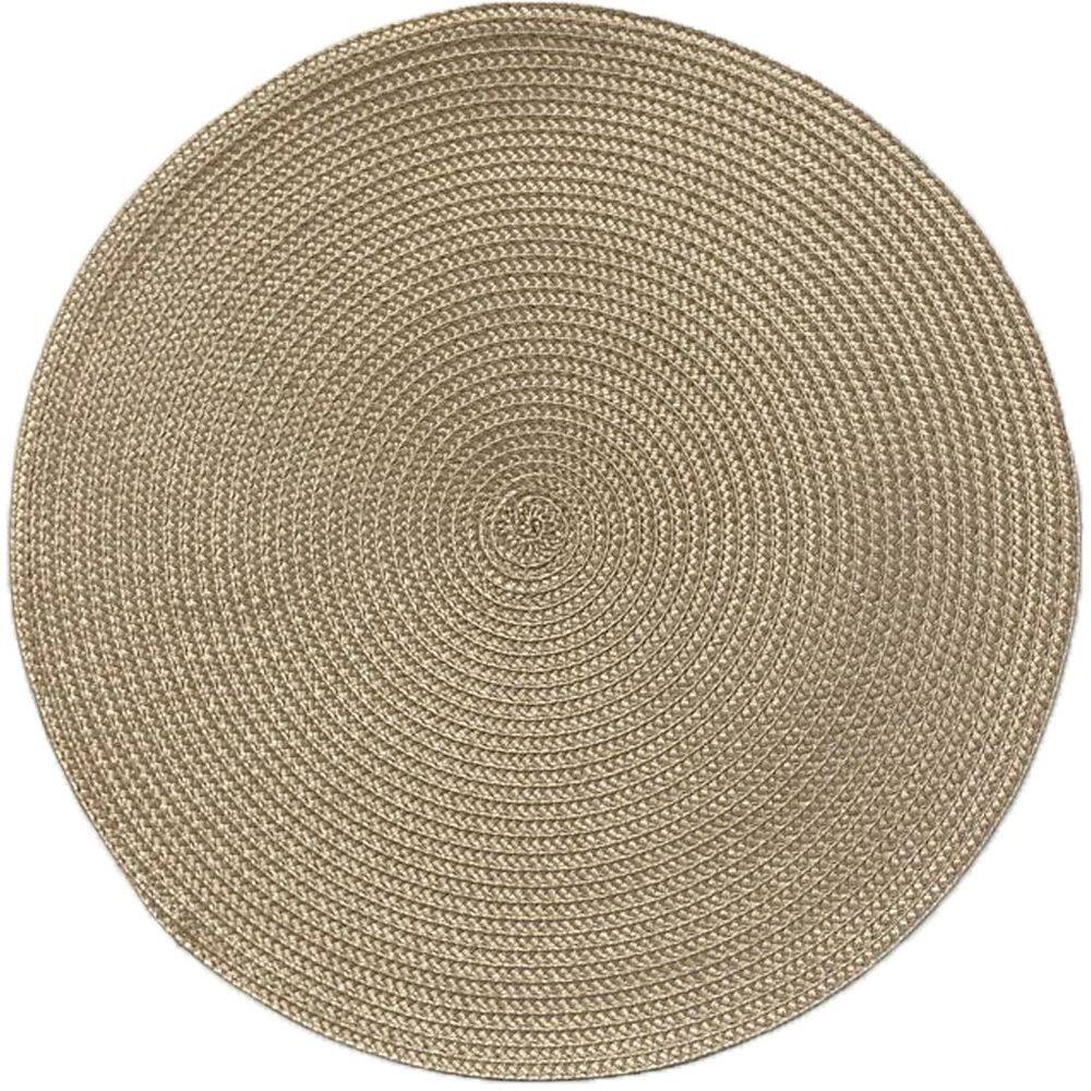 Kit 12 Americano Requinte Liso para Mesa Redondo 38cm