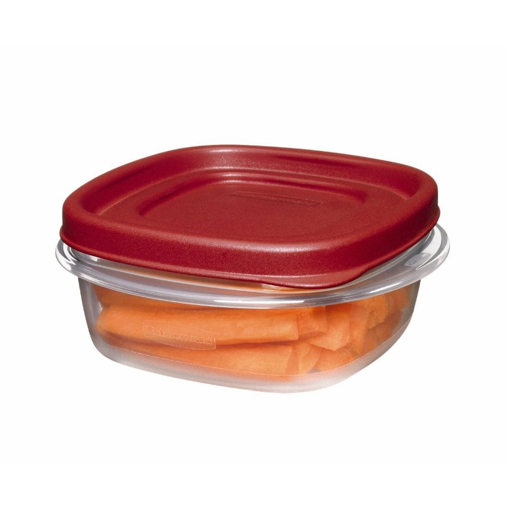 Recipiente de armazenamento de alimentos Rubbermaid Easy Find Lid 300mL x8