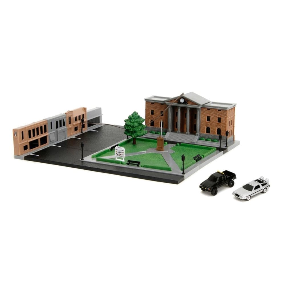 Hill Valley Courthouse - De Volta Para o Futuro - Nano Diorama - Jada Toys