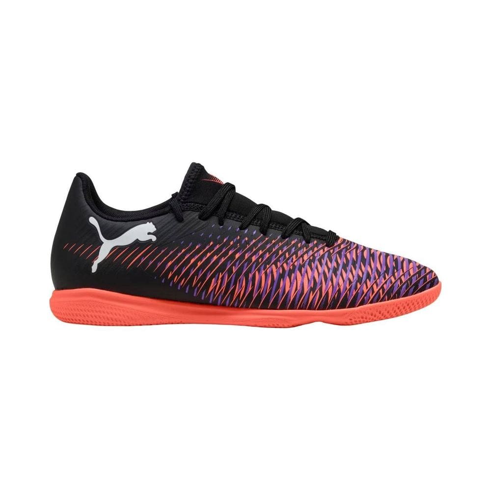 Chuteira Futsal Future 8 Play 108379-01 - Preto/Laranja 44