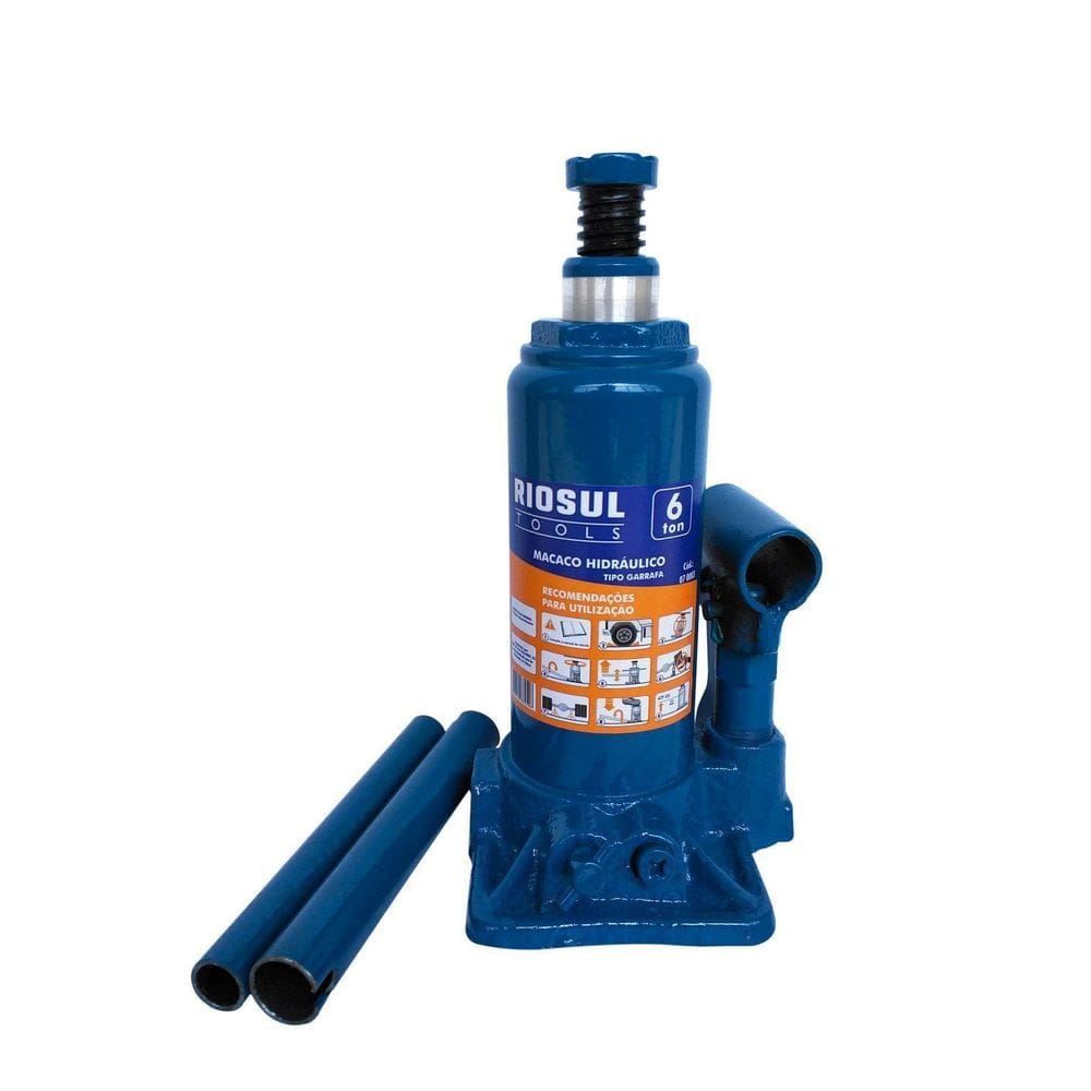 Macaco Hidráulico 6 Toneladas Riosul Tools