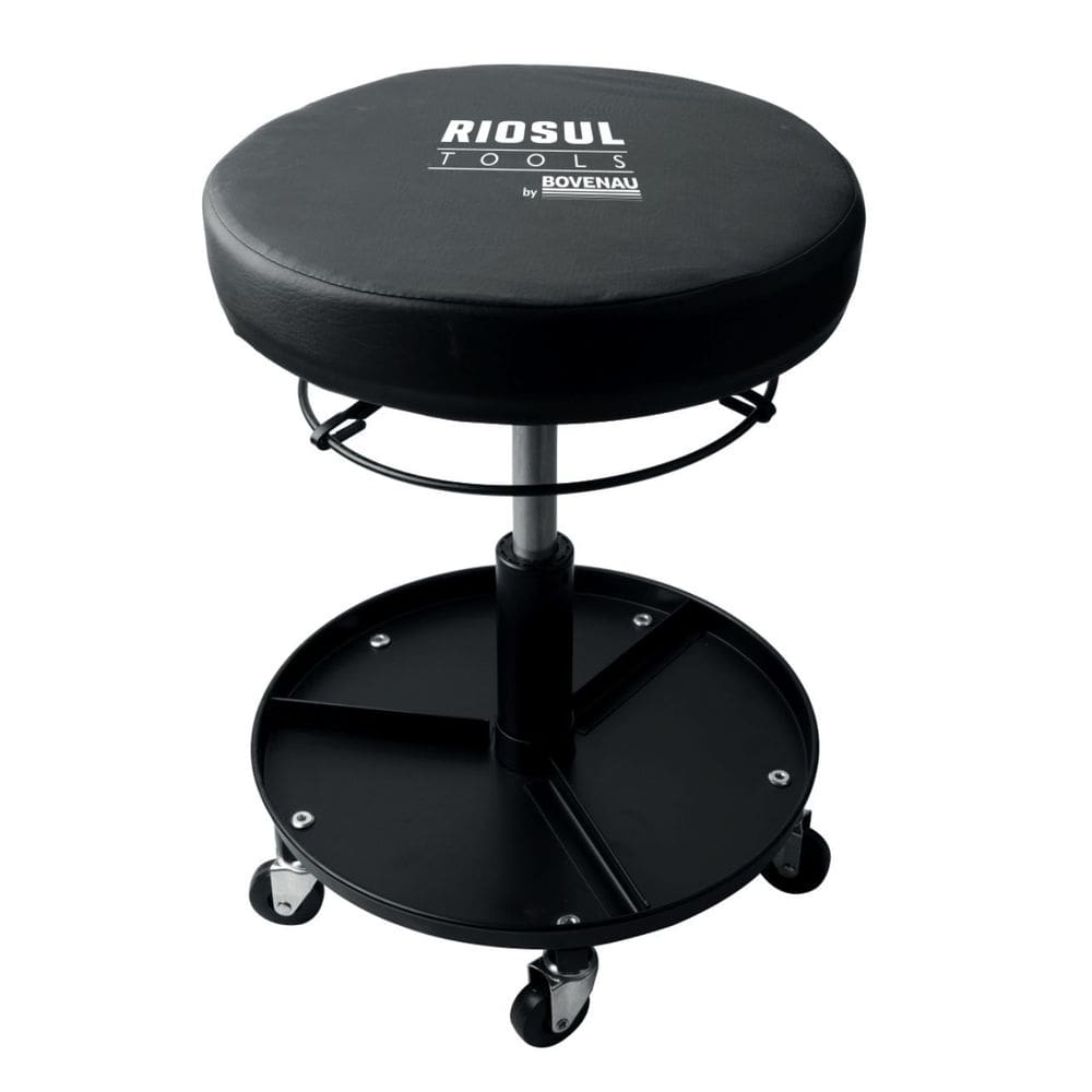 Banqueta Mecânico Giratória 100Kg Riosul Tools