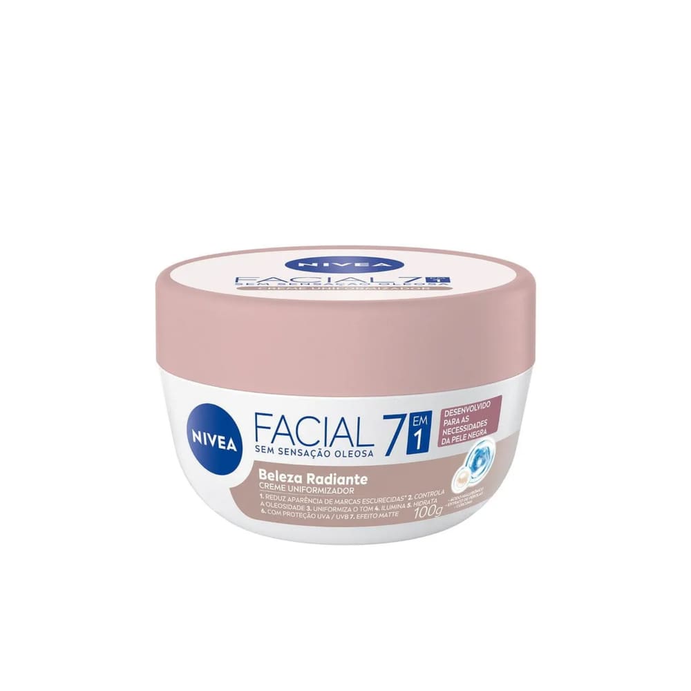 Nivea Creme Facial Pele Negra - 100g Hidratante 4005900950987