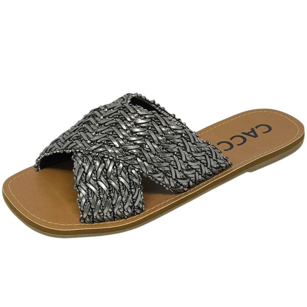 Chinelo Feminino Rasteira Trançado Conforto Moderna Cacci