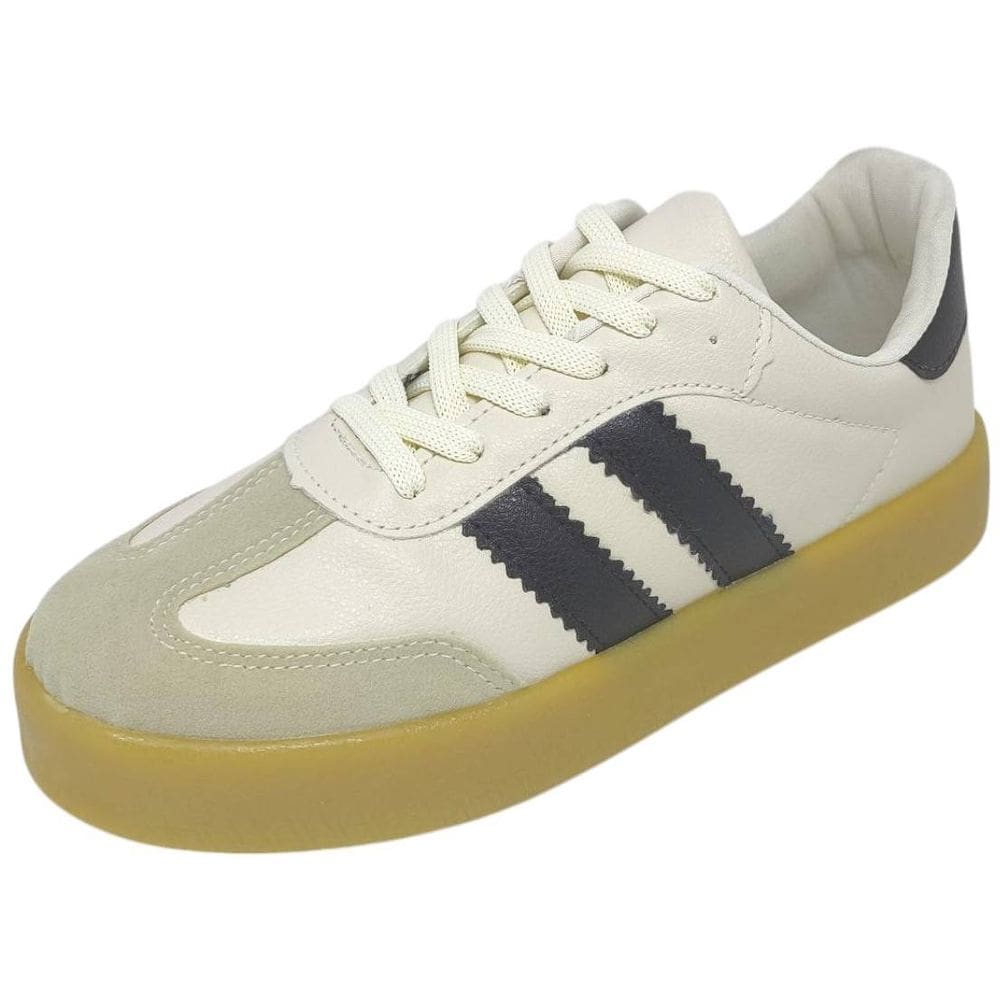 Tênis Feminino Conforto Flatform Samba Casual Cacci
