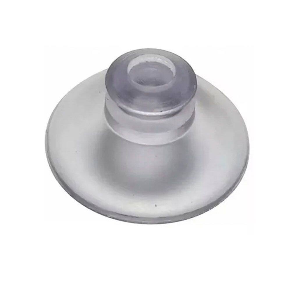 2 Ventosas de 20mm (2cm) De PVC P/ Vidro E Superfícies Lisas