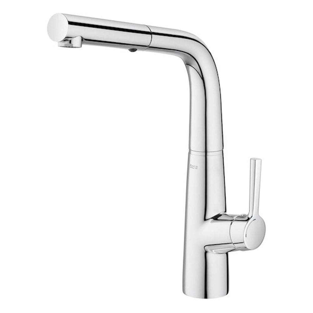 Kit com 3 Monocomando para Cozinha de Mesa Bica Extraível 90° com 2 Funções Syra Cromado