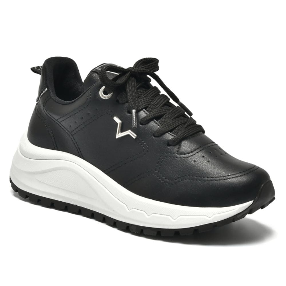 Tênis Feminino Via Marte Moda Casual Sola Alta 136-002