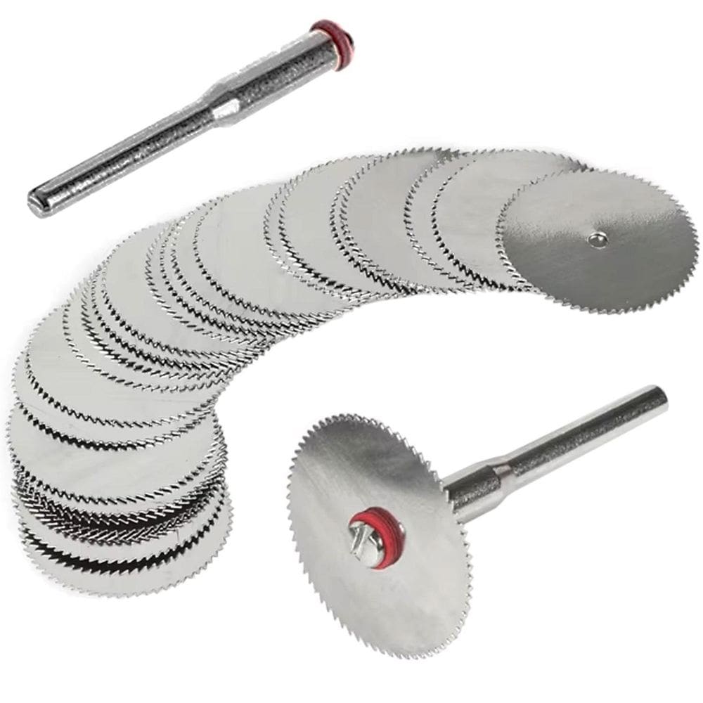 Kit 30 Discos Lâmina De Serra 25Mm Inox Para Micro Retíficas