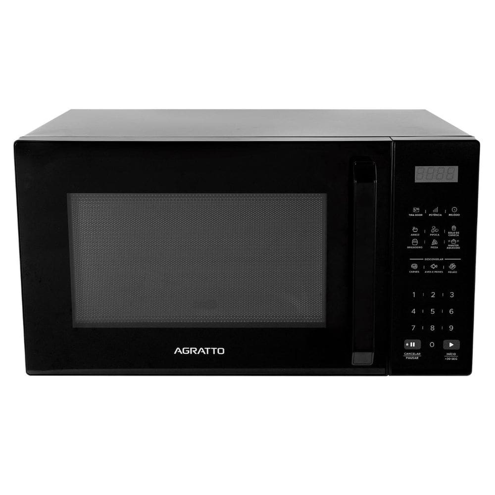 Micro-Ondas AMIC01N Agratto 32 Litros 127v Preto