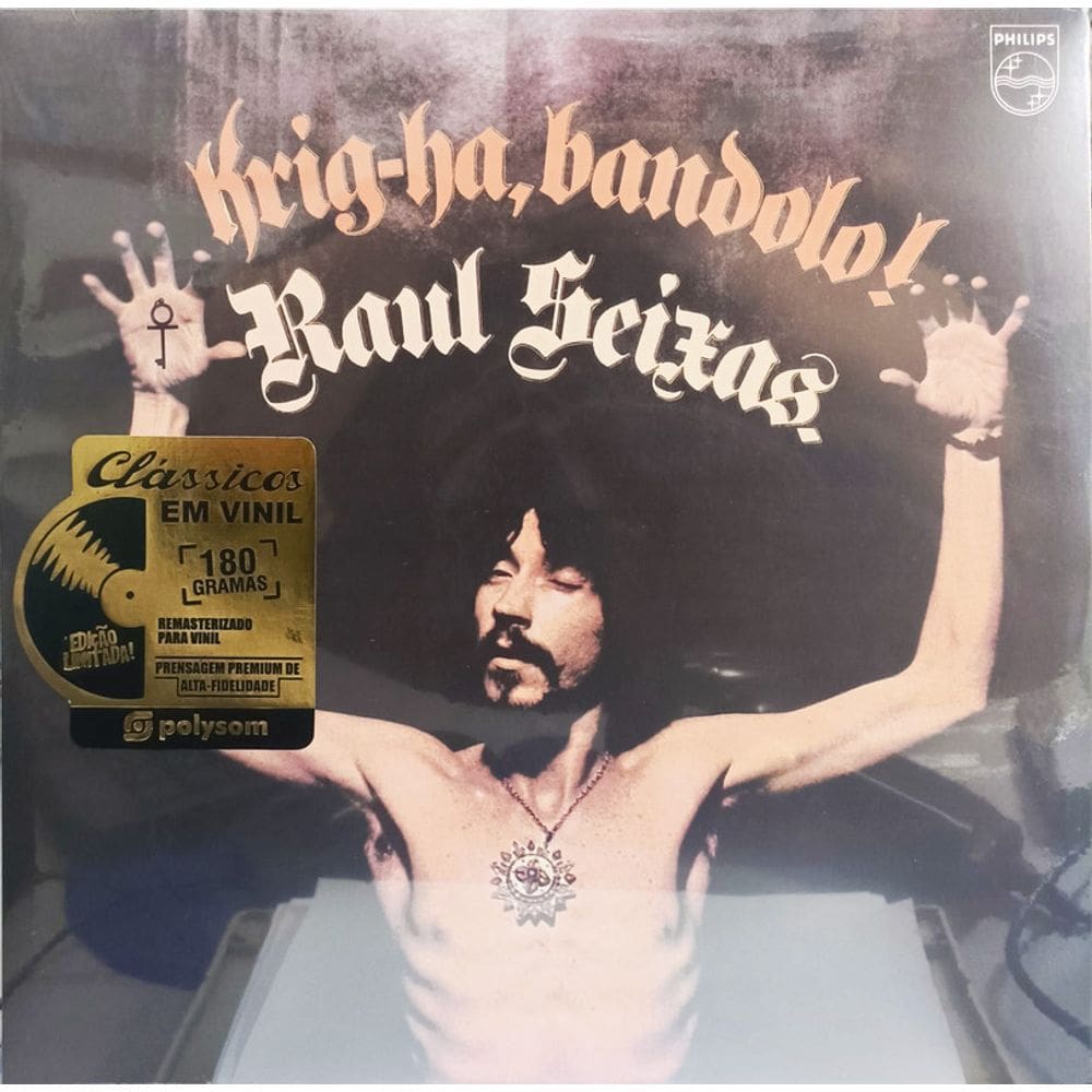Lp Raul Seixas - Krig-ha, Bandolo! - Polysom 180 Gramas