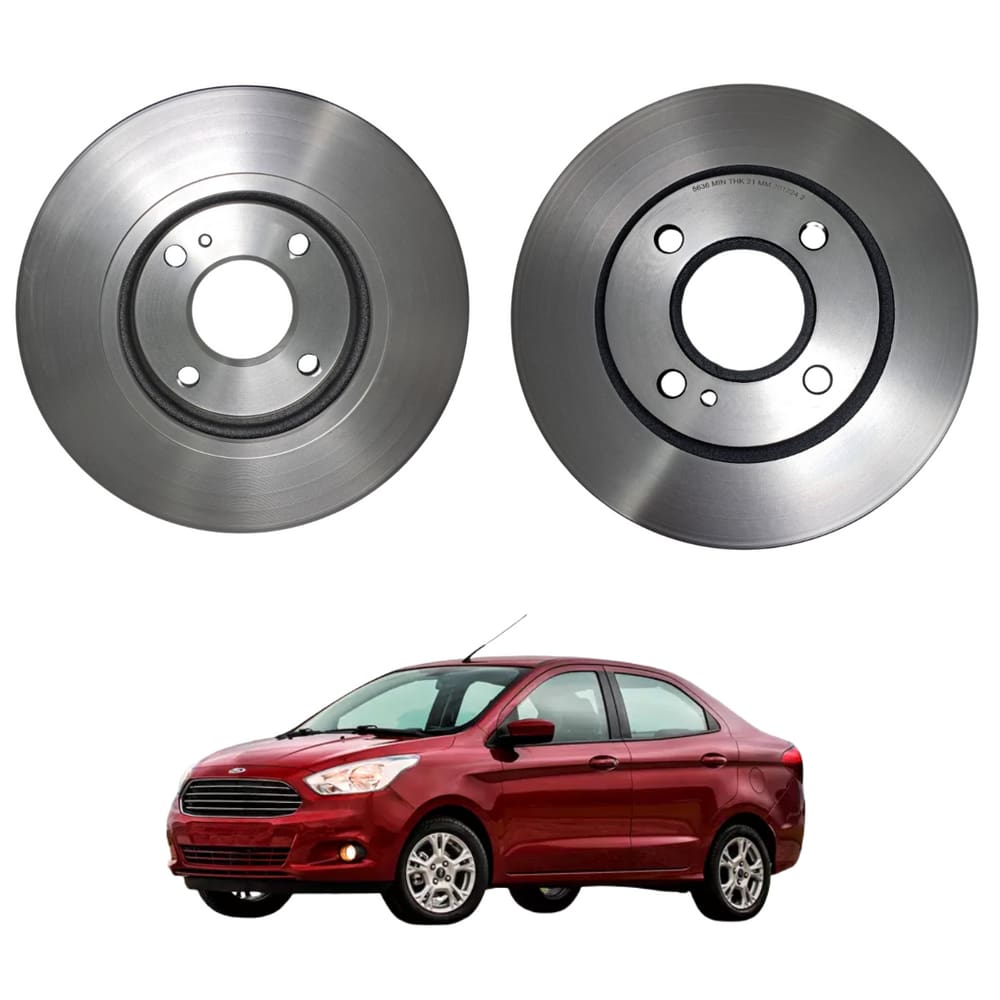 Disco De Freio Ventilado Dianteiro Fremax Ford Ka Hatch/Sedan 1.0 / 1.5 2014 A 2017