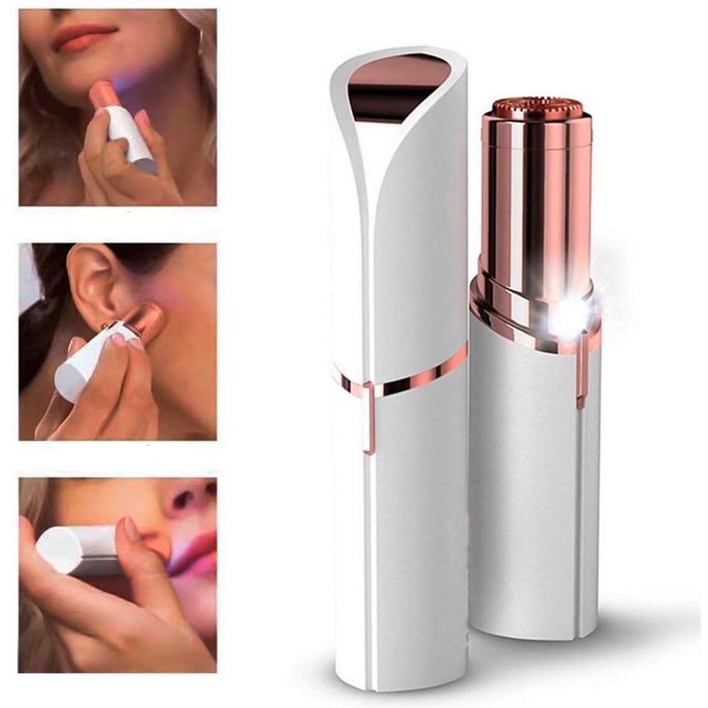 Depiladora Facial Batom Portatil Recarregavel Discreta