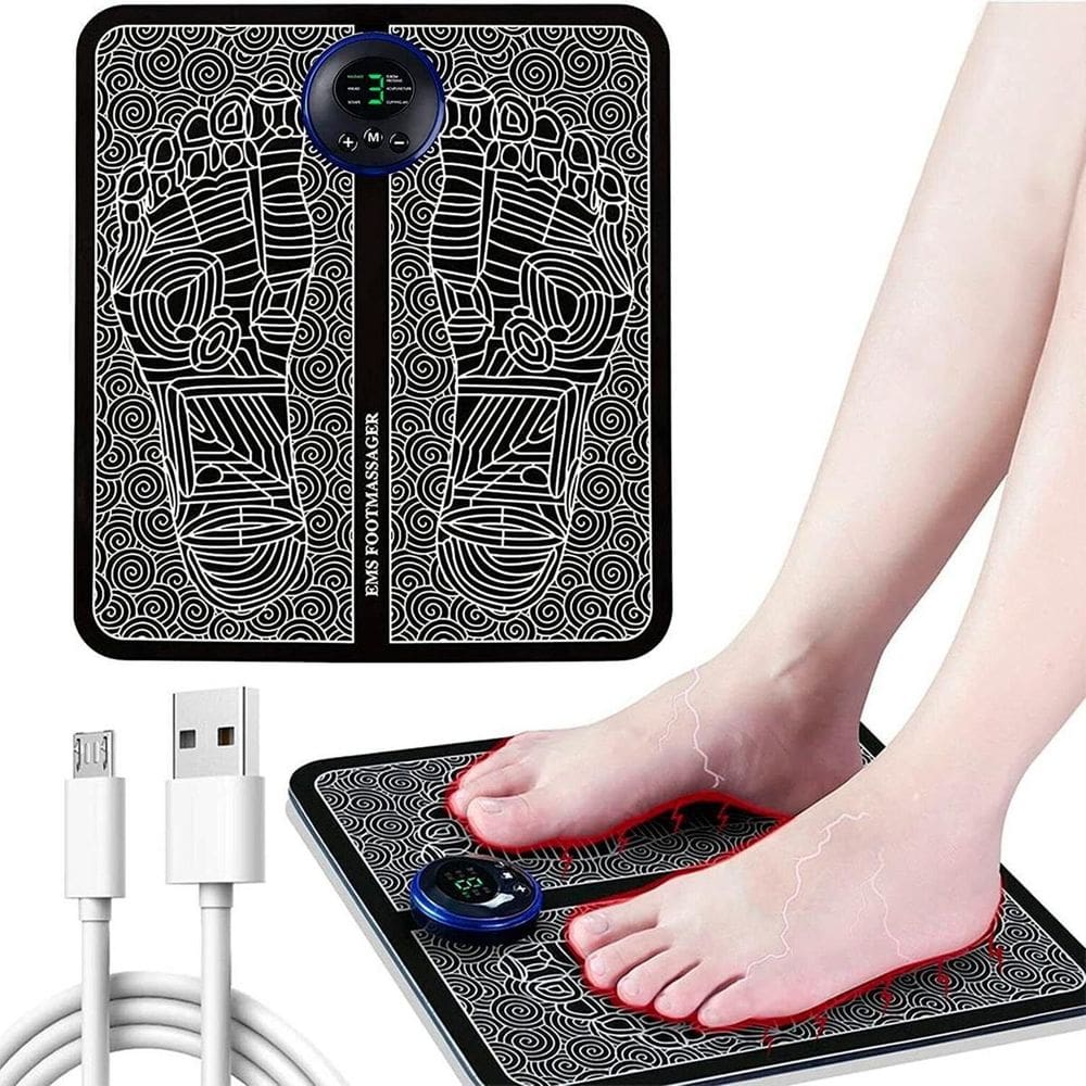 Tapete Massageador Relaxante Para Alívio Do Pé