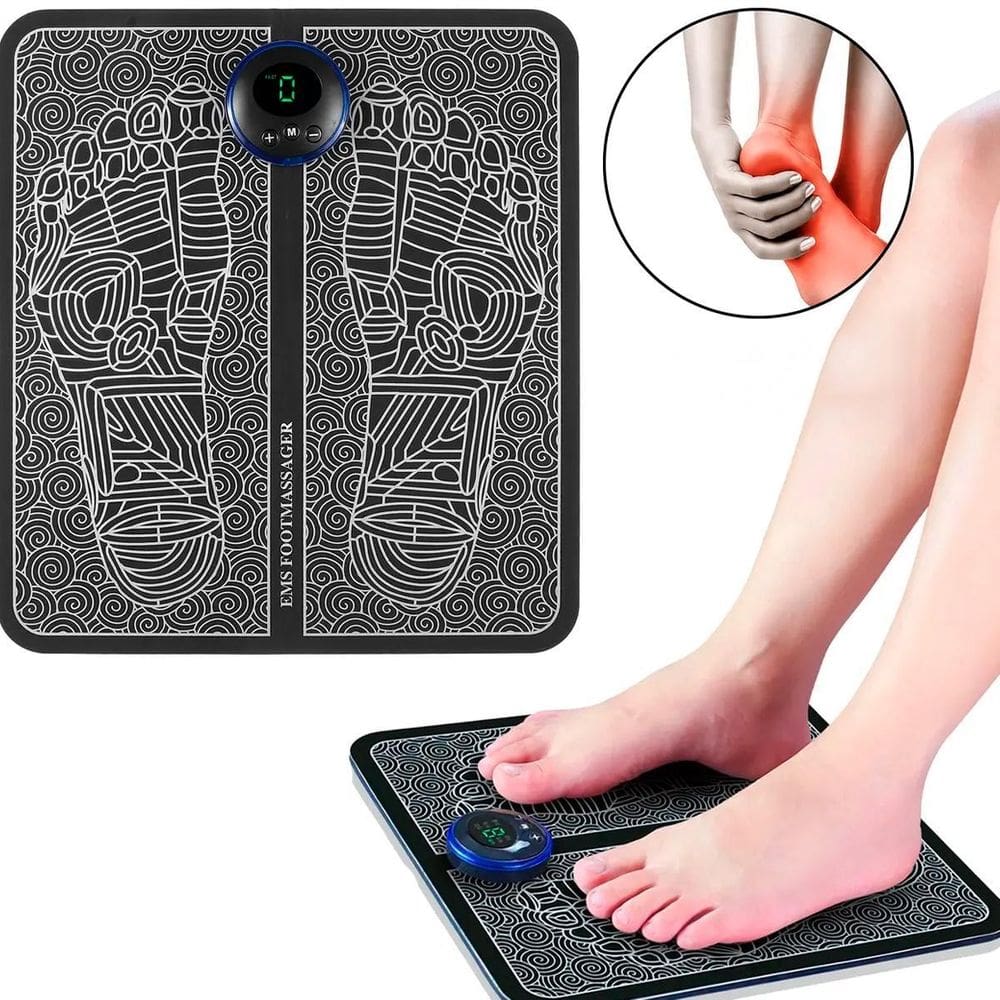 Massageador Tapete Relaxante Para Pés E Pulso