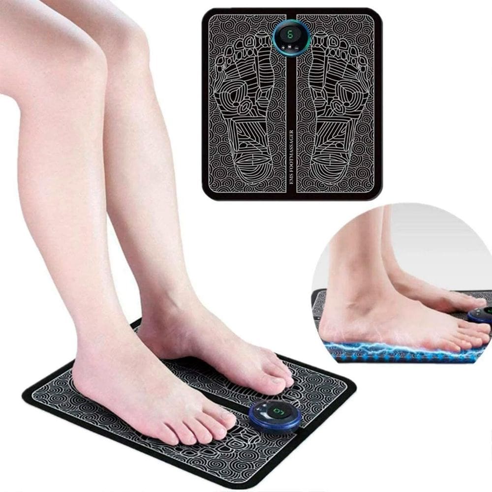 Tapete Elétrico Para Relaxar Muscular Pés E Pulso