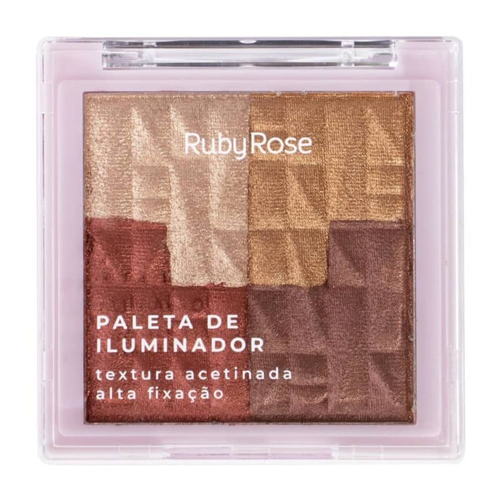  Paleta de Iluminador Fireglow - Ruby Rose