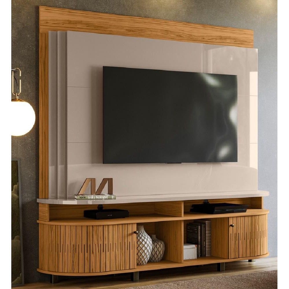 Estante Home Theater Daytona para TV até 65 Polegadas Fen-di Naturale Madetec