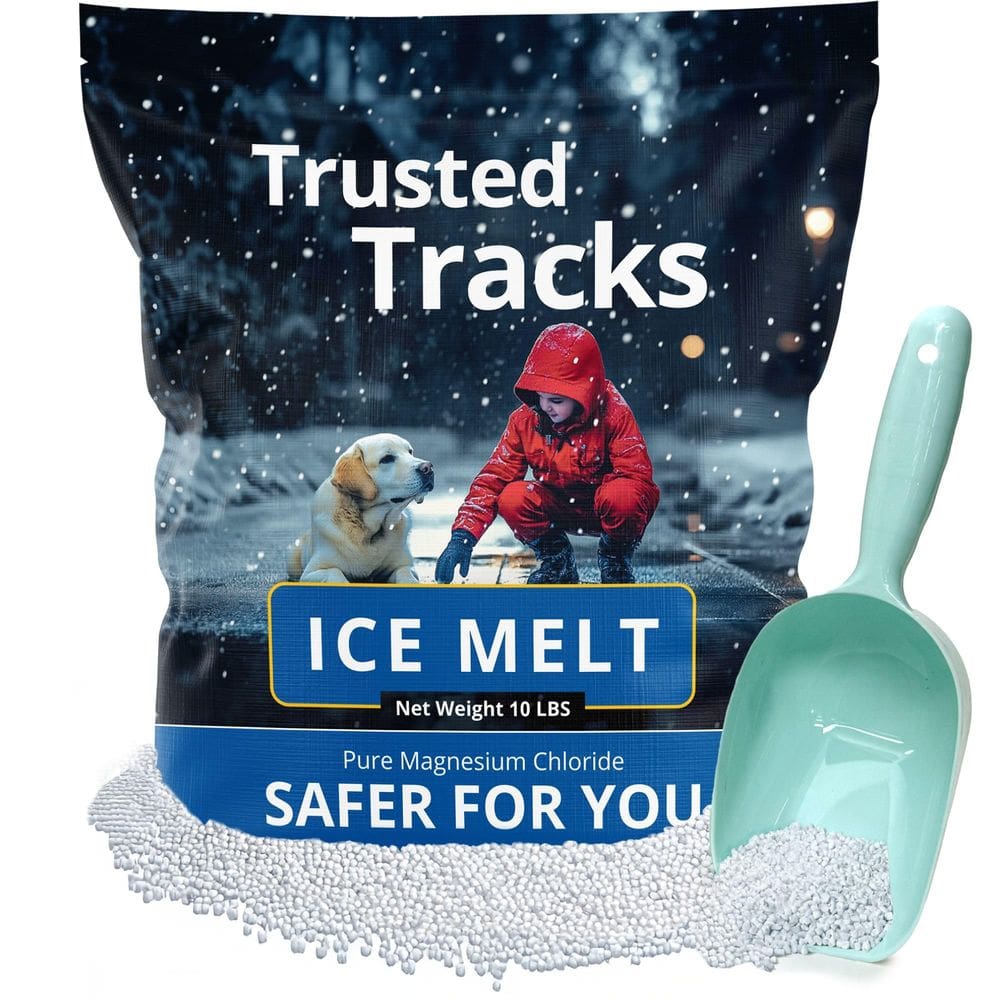 Derretedor de neve premium Ice Melt FIREKI Pet Safe de 4,5 kg com colher