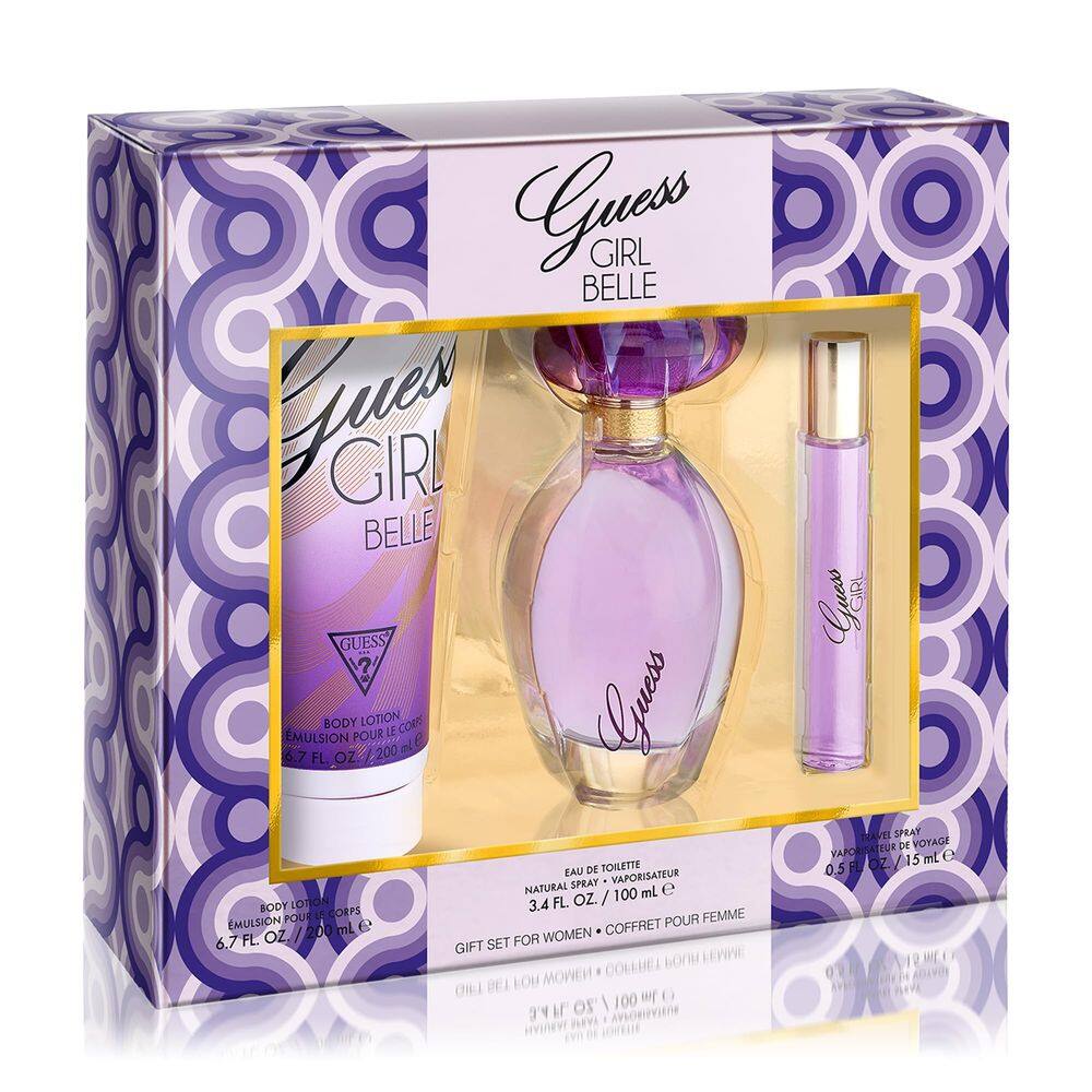 Conjunto de perfumes GUESS Girl Belle Eau de Toilette 100ml com loção
