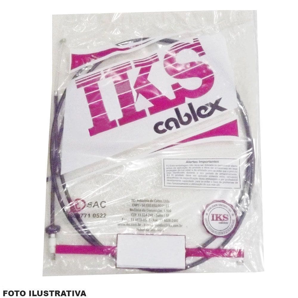 Cabo IKS 1108 Comando Do Acelerador Vw Kombi 1978-2000