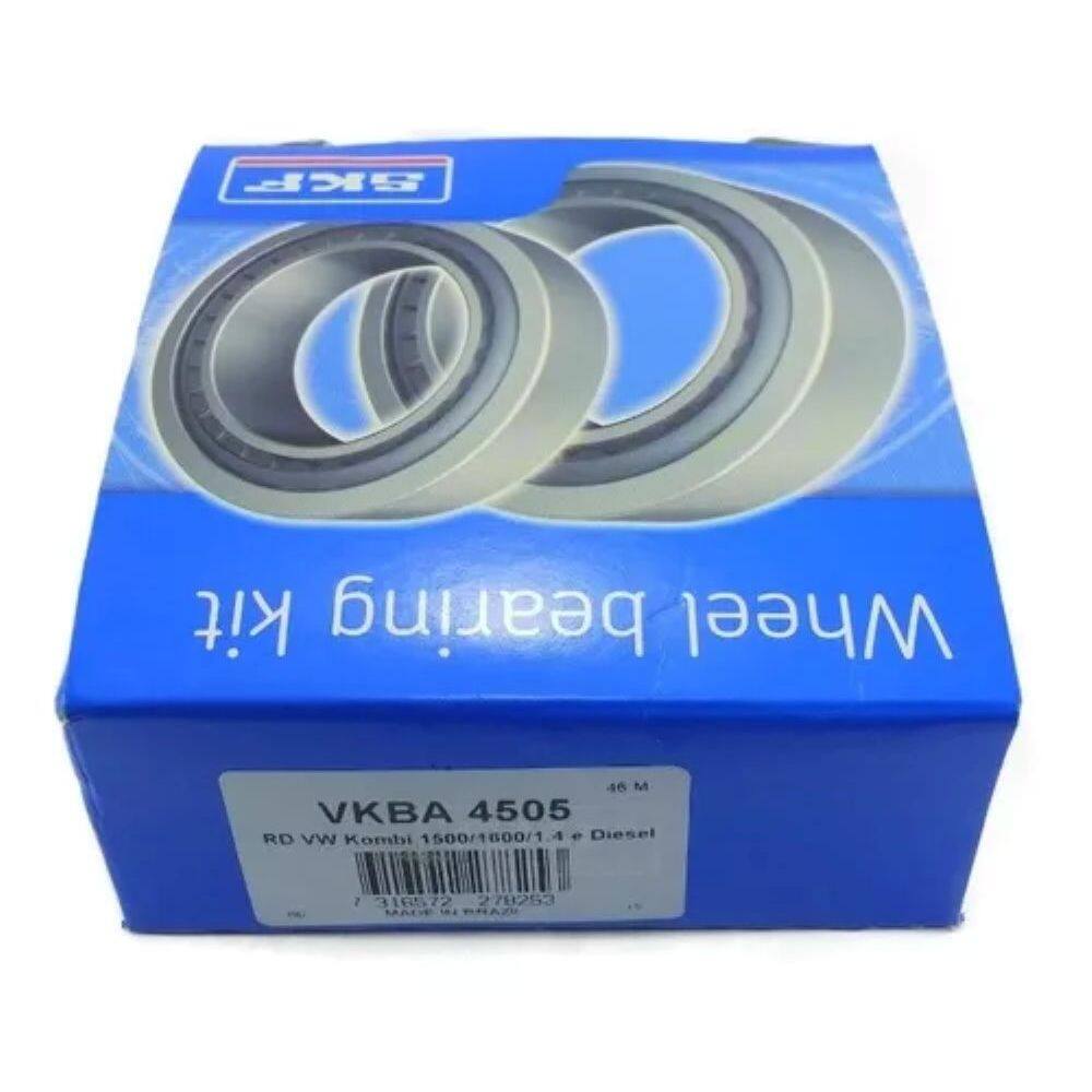 KIT DO ROLAMENTO RODA DIANTEIRA S/ CUBO - VKBA4505 - VW  Kombi