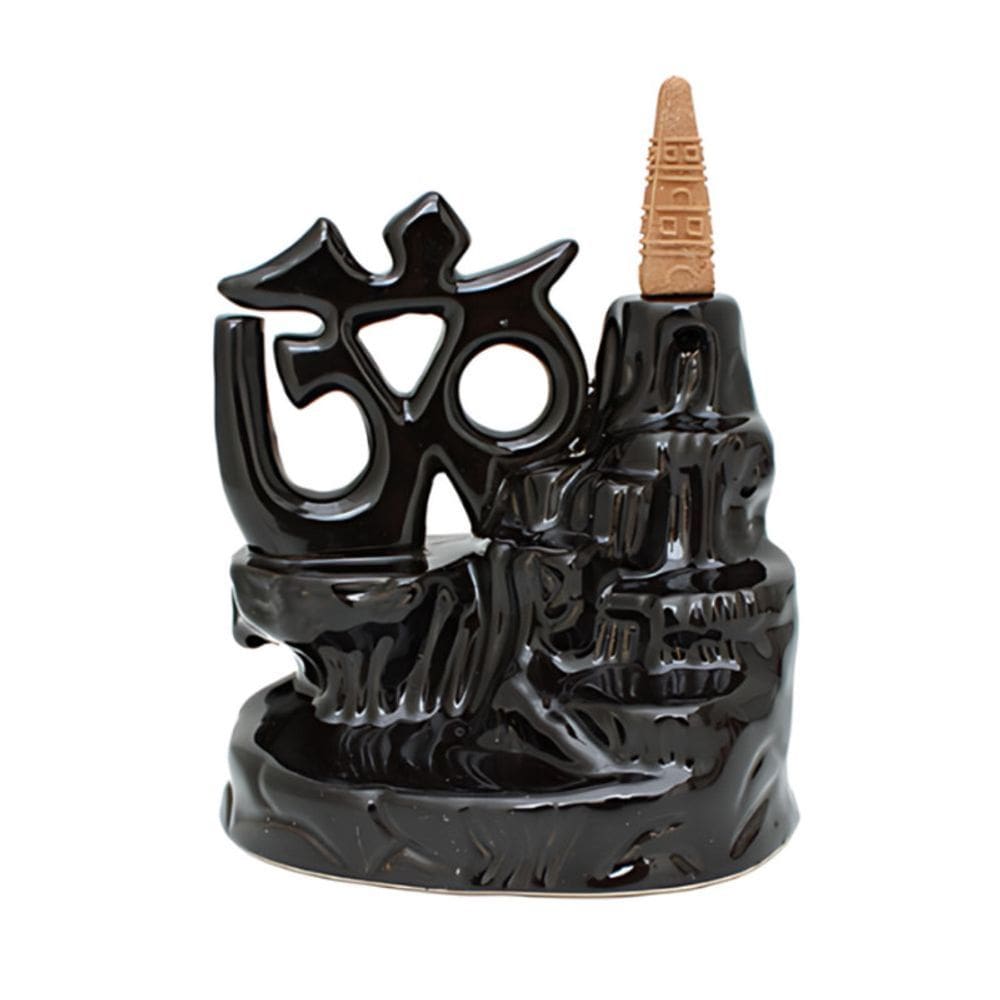 Incensário Cascata OM, Suporte para Incenso em Cascata, Decorativo