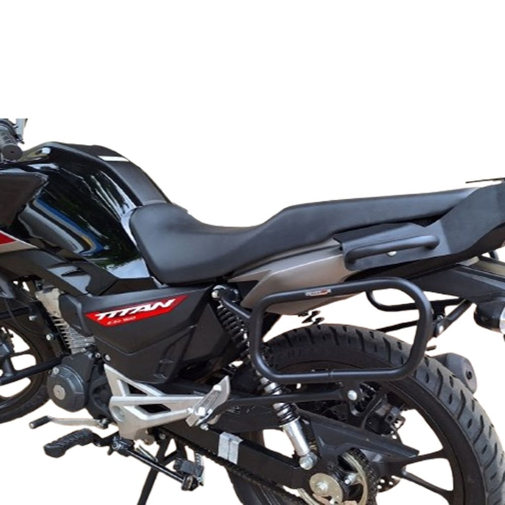 Protetor Traseiro / Apoio p/ Bolsas Laterais Coyote - CG 160 Titan / Fan / Start ano 2025 em Diante - Honda