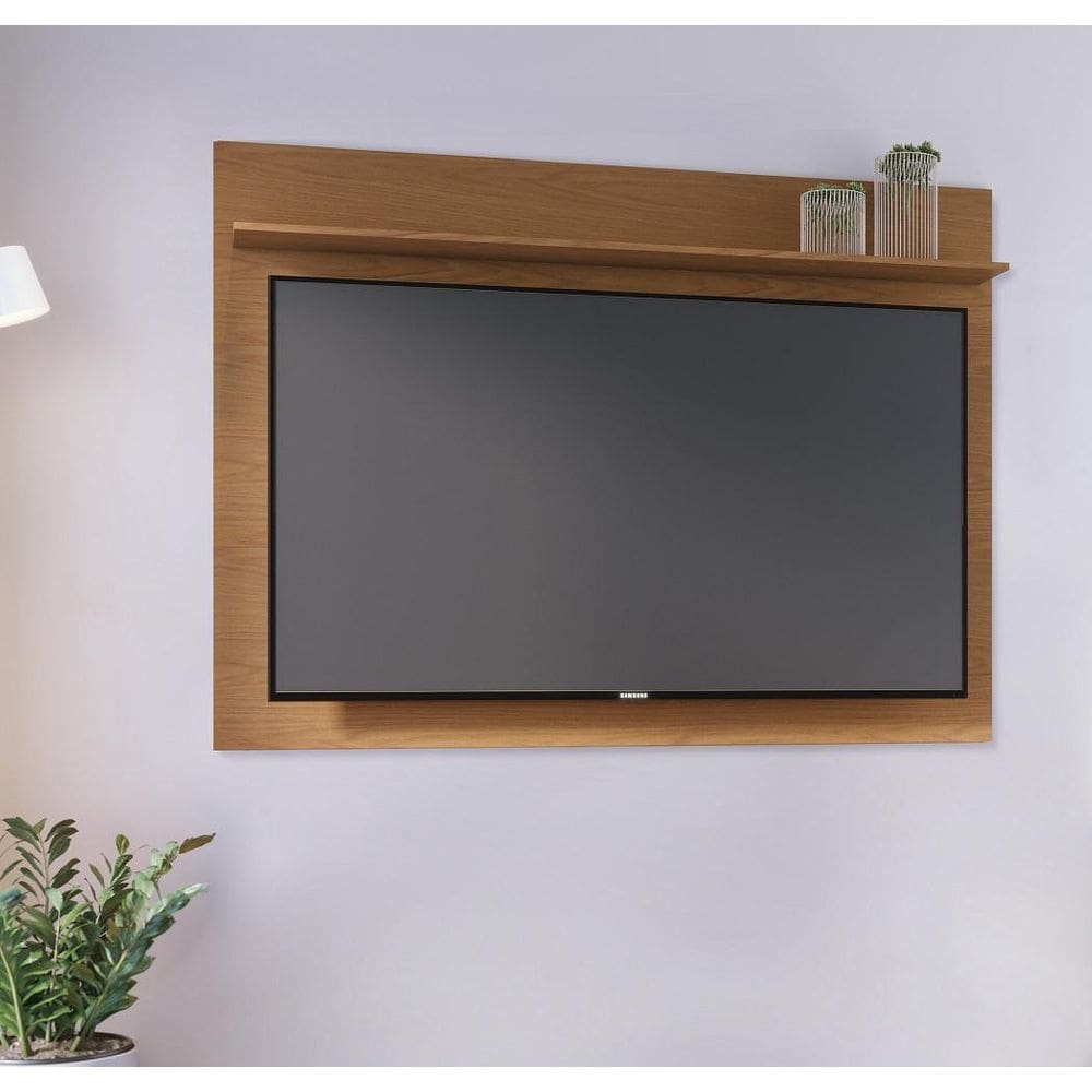 Painel Suspenso Maia 135mt Para TVs até 55 Polegadas Freijó - Colibri
