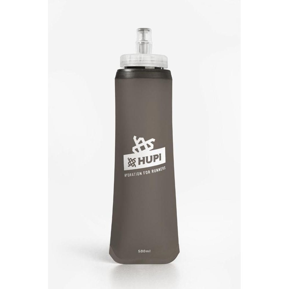 Garrafa Dobrável Ideal para Corrida Soft Flask HUPI Cinza - 500ml