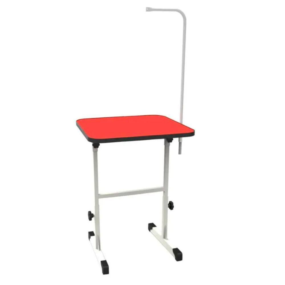 Mesa para Tosa Pequena Minag Vermelha com Regulagem de Altura Tampo de 40×60