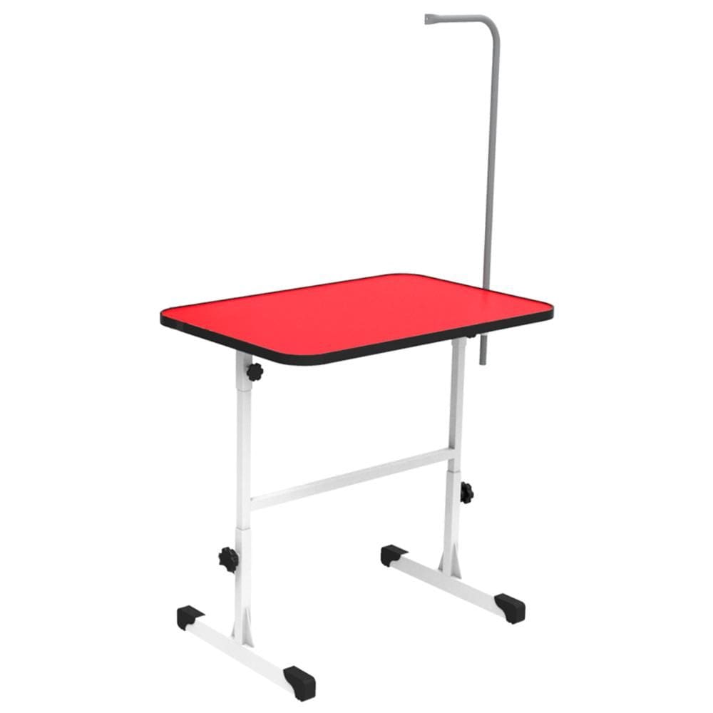 Mesa para Tosa Grande Minag Vermelha com Regulagem de Altura Tampo de 90×60
