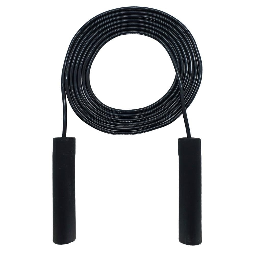 Corda Speed Crossfit Spank Ajustavel Com Rolamento - Preto