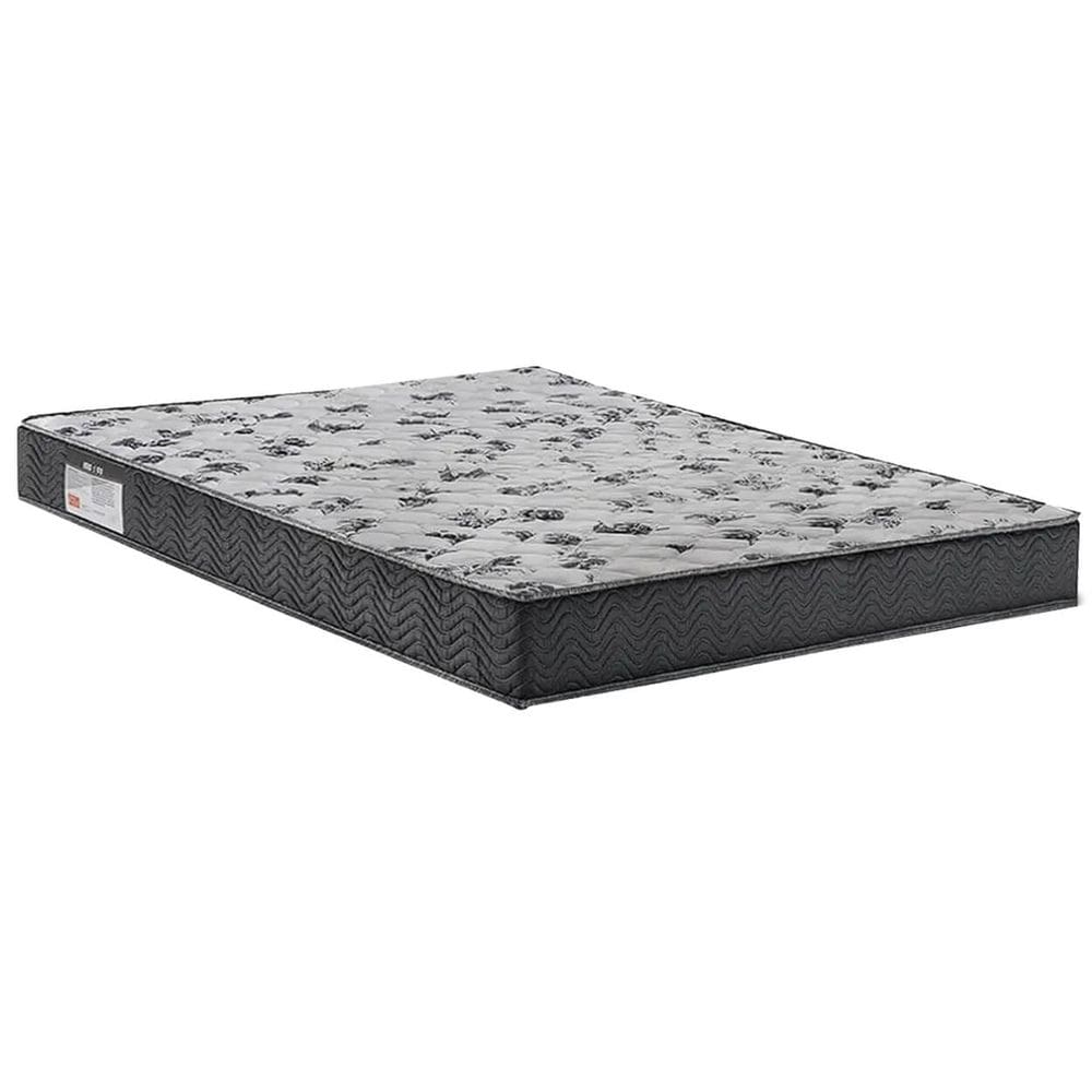Colchão Fort Tech ISO 150 Casal 18x188x138 Espuma D45 Ortobom Cor Branco com Preto