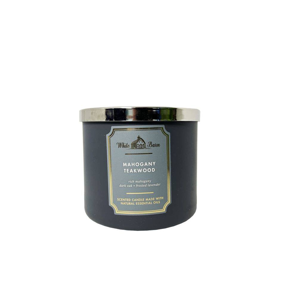 Vela perfumada Bath & Body Works White Barn Mahogany Teakwood