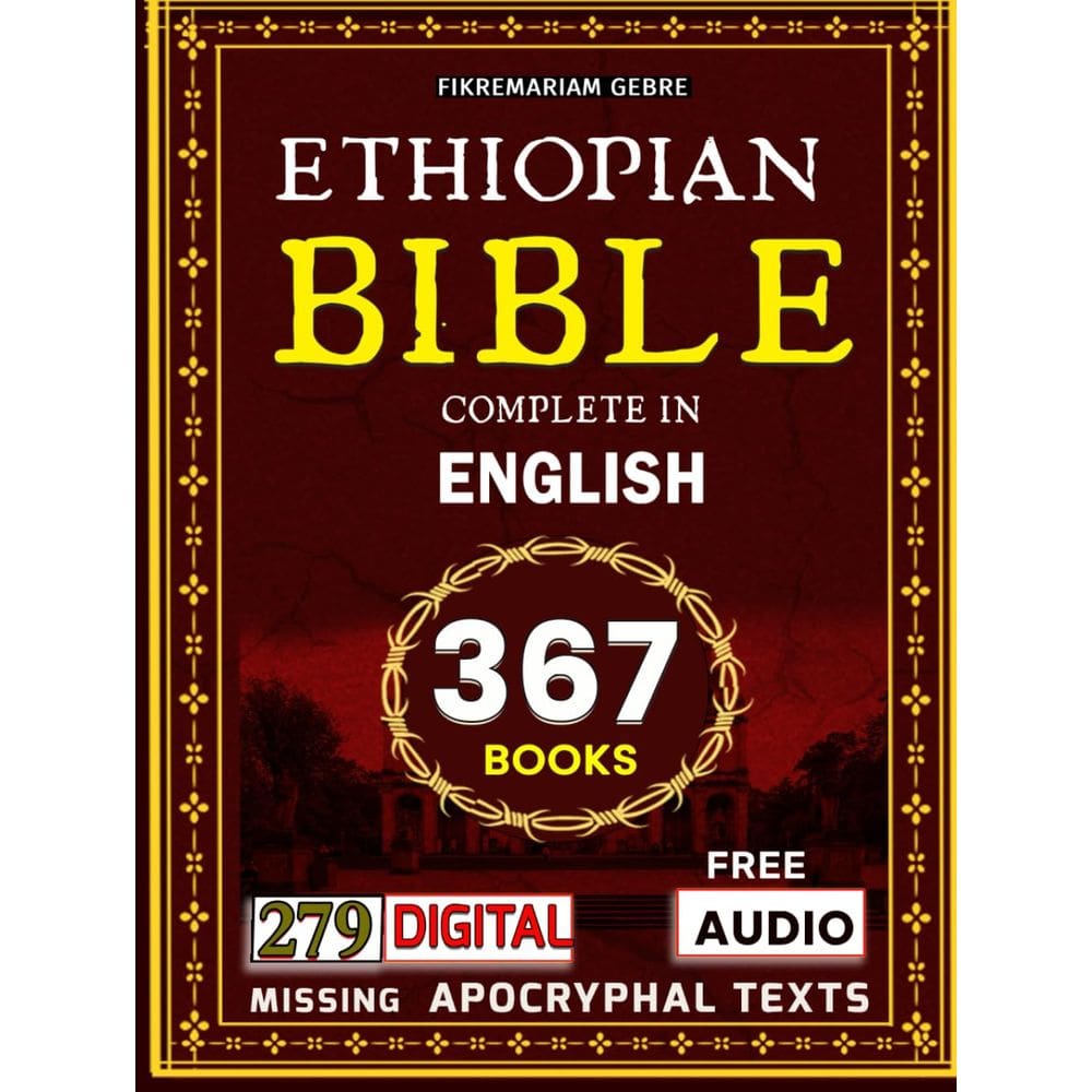 Livro Bíblia etíope em inglês: coleção completa