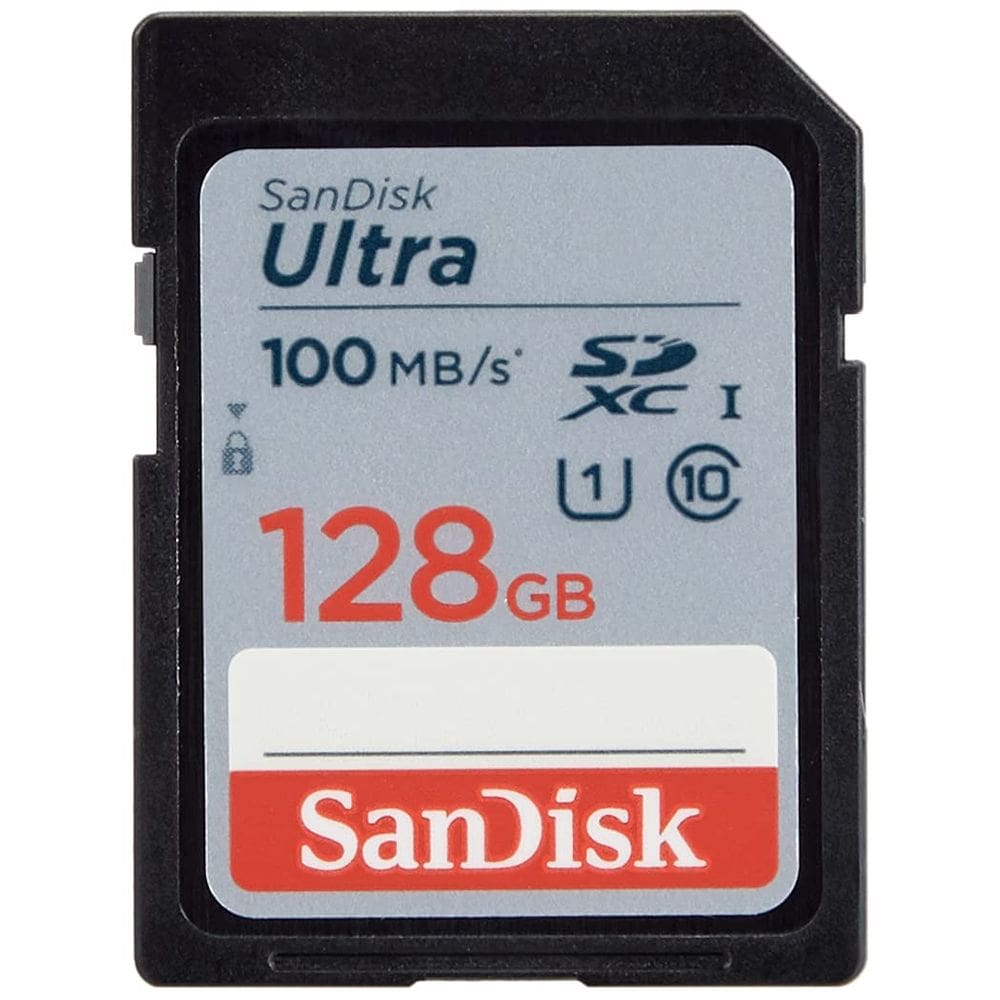 Cartão de memória SanDisk Ultra SDXC 128GB UHS-I - 100MB/s
