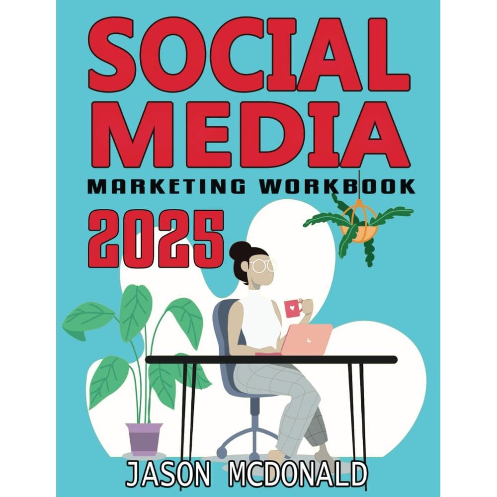 Livro Livro de exercícios de marketing de mídia social 2025 para empresas