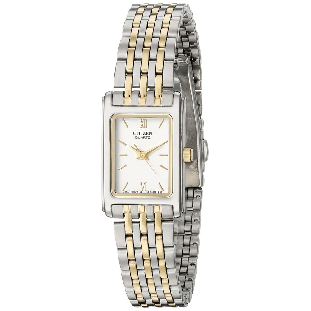 Relógio Citizen Quartz EJ5854-56A feminino em aço inoxidável