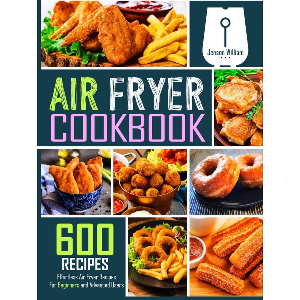 Livro de receitas Air Fryer 600: receitas fáceis para iniciantes